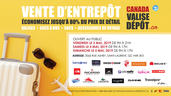 Canada Luggage Depot Sale up to 80 