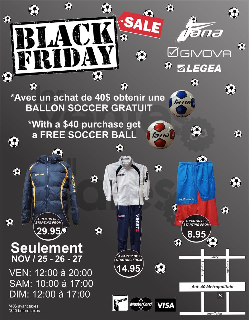 Soccer liquidation center up to 70% off | allsales.ca