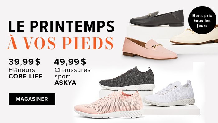 Spring Shoe Sale at The Bay - Up to 25 
