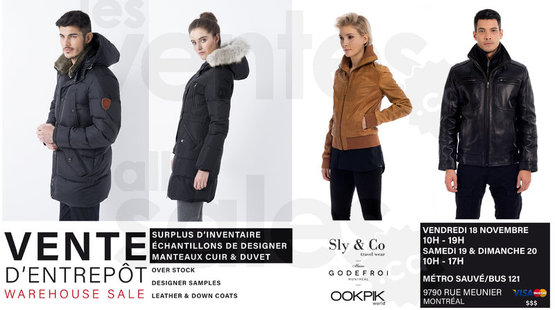 OOKPIK + Sly & Co warehouse sale | allsales.ca