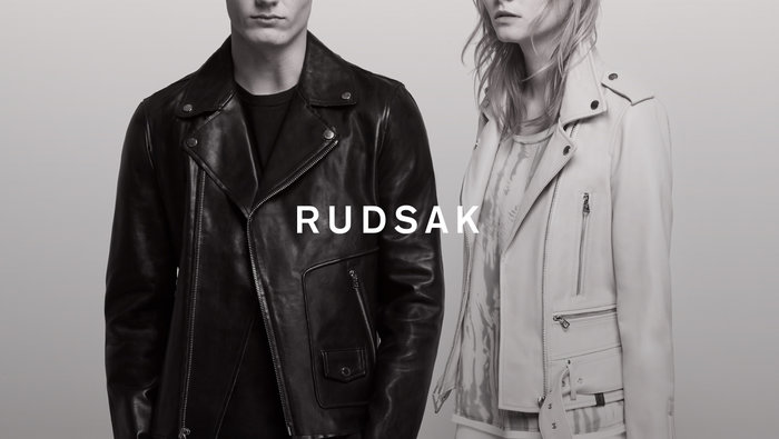 rudsak mens leather jacket