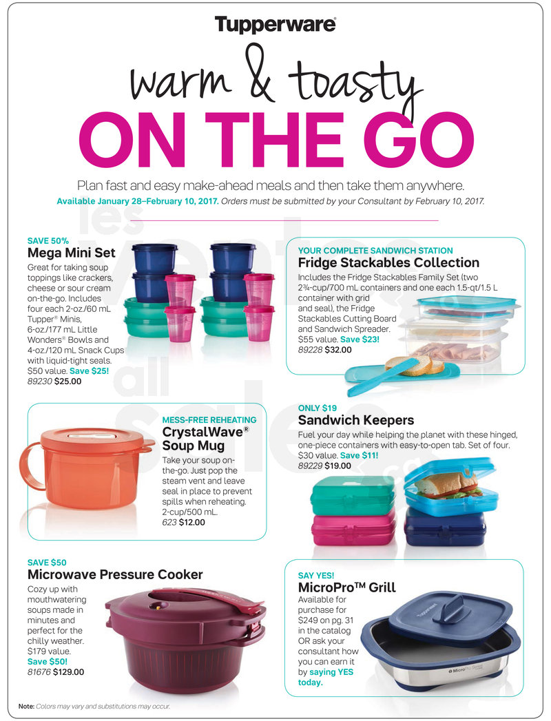 Tupperware Deals up to 50 off allsales.ca