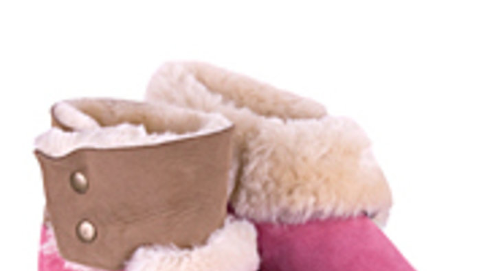 Sheepskin slippers, manufacturer's 
