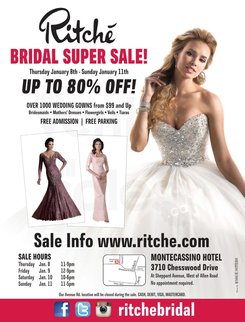 Toronto - Bridal super sale | www.strongerinc.org