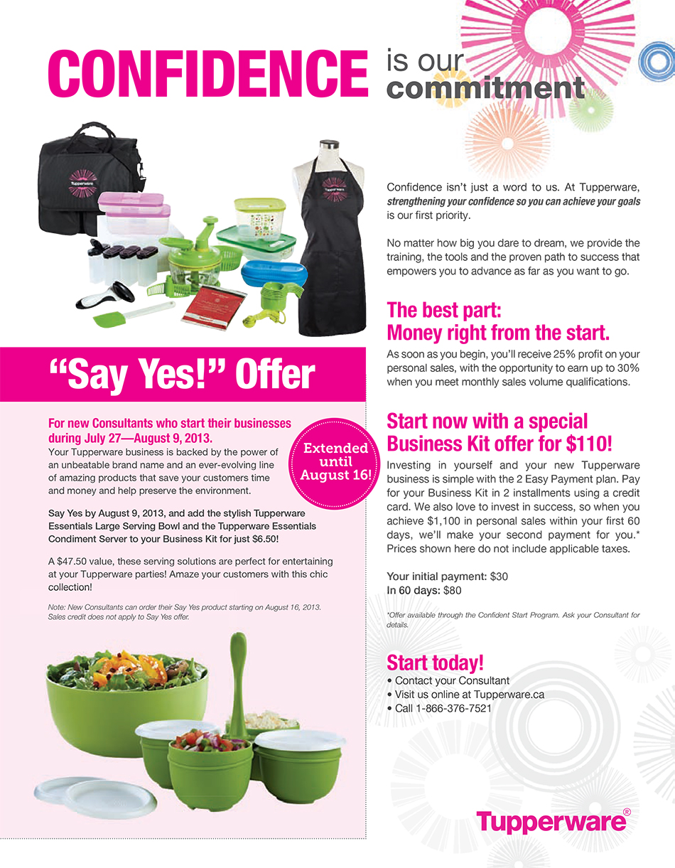 Tupperware, everything for the lunchs 40 allsales.ca